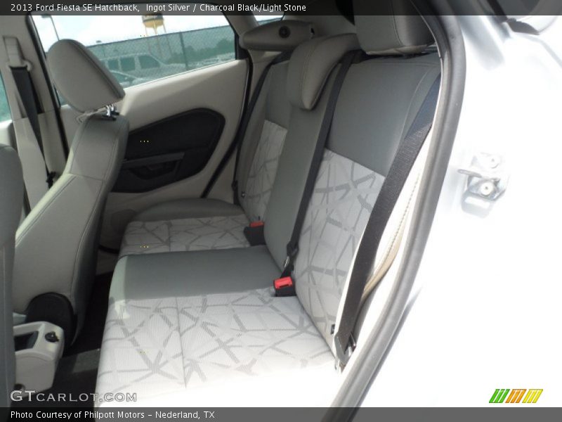 Rear Seat of 2013 Fiesta SE Hatchback
