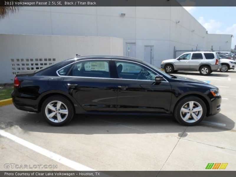 Black / Titan Black 2013 Volkswagen Passat 2.5L SE