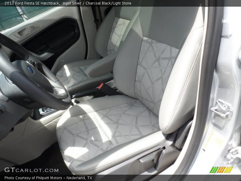 Front Seat of 2013 Fiesta SE Hatchback