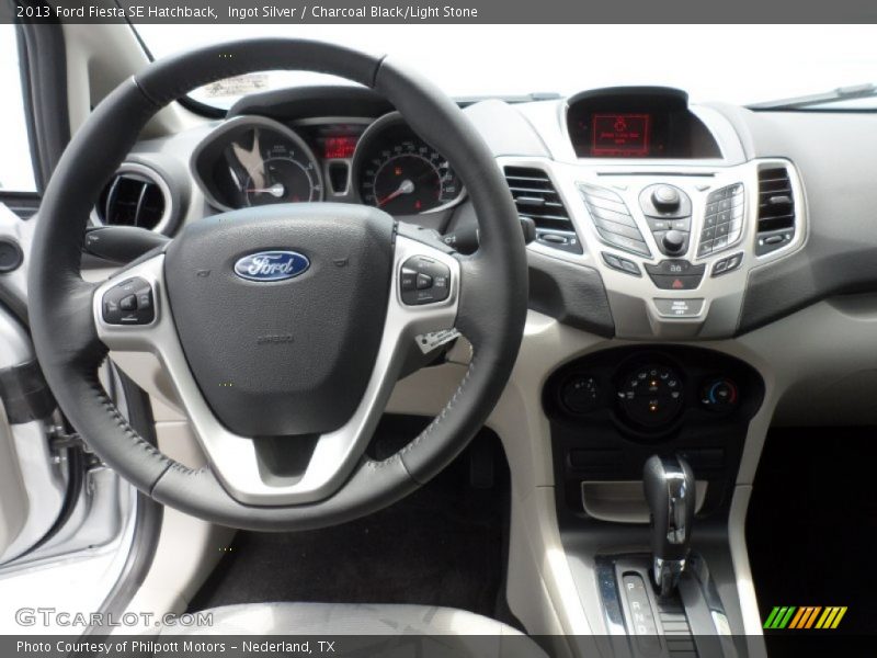 Dashboard of 2013 Fiesta SE Hatchback