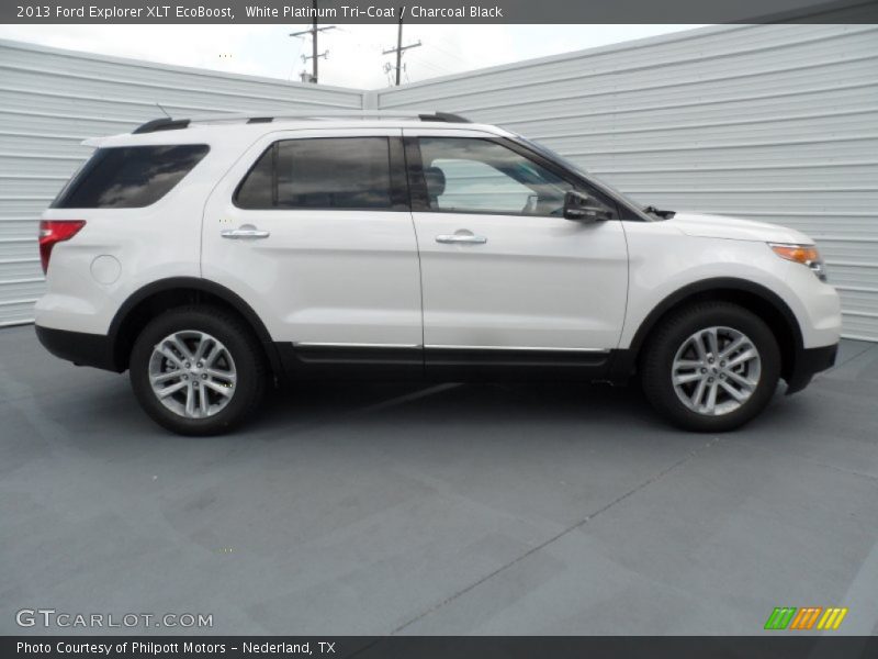  2013 Explorer XLT EcoBoost White Platinum Tri-Coat
