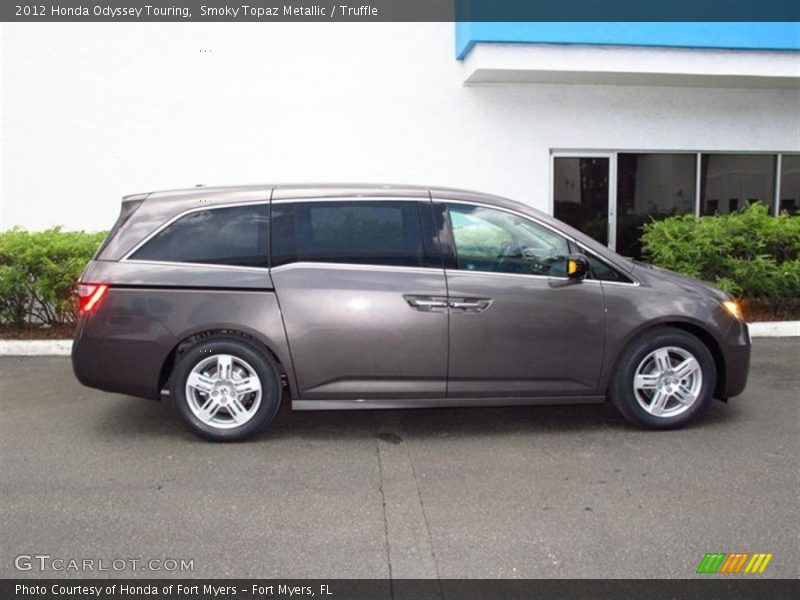 Smoky Topaz Metallic / Truffle 2012 Honda Odyssey Touring