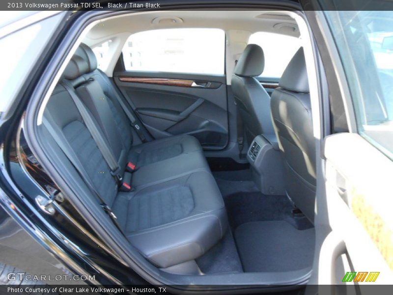  2013 Passat TDI SEL Titan Black Interior