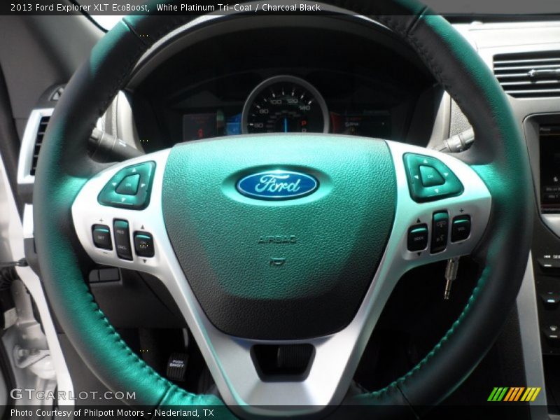  2013 Explorer XLT EcoBoost Steering Wheel