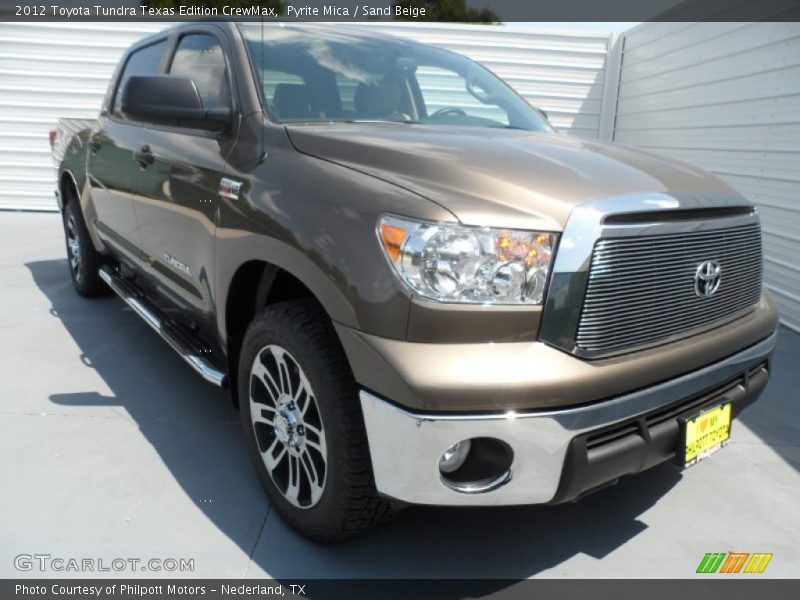 Pyrite Mica / Sand Beige 2012 Toyota Tundra Texas Edition CrewMax