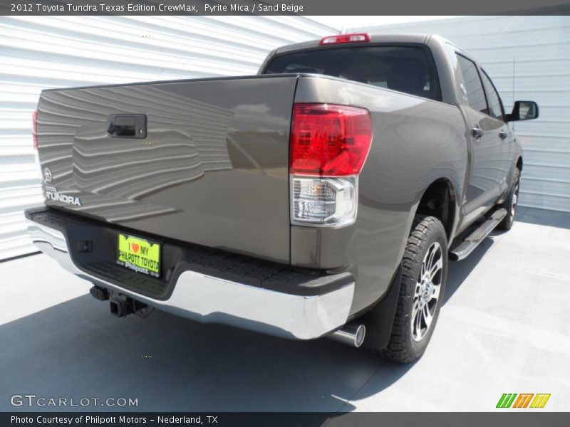 Pyrite Mica / Sand Beige 2012 Toyota Tundra Texas Edition CrewMax