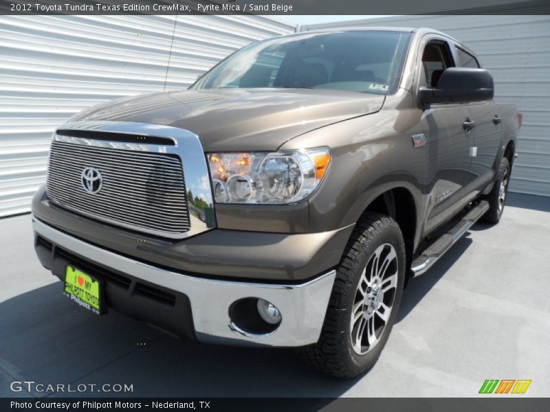Pyrite Mica / Sand Beige 2012 Toyota Tundra Texas Edition CrewMax