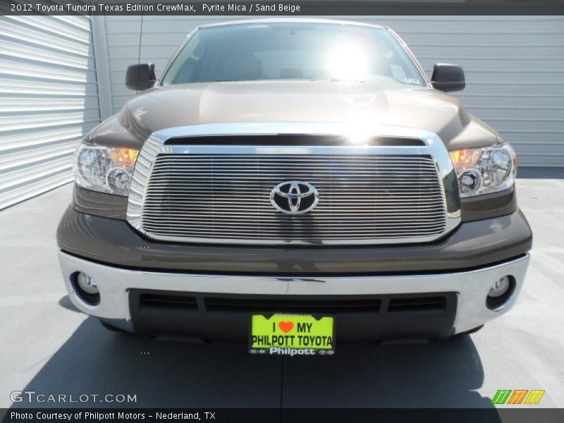 Pyrite Mica / Sand Beige 2012 Toyota Tundra Texas Edition CrewMax