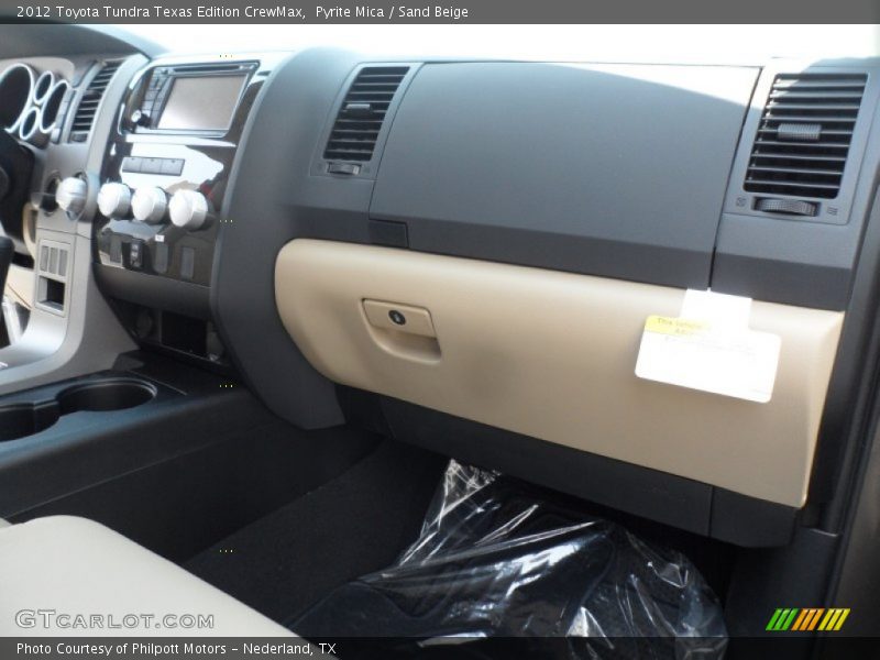 Pyrite Mica / Sand Beige 2012 Toyota Tundra Texas Edition CrewMax