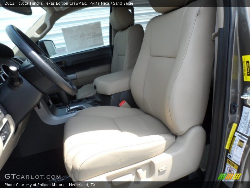 Pyrite Mica / Sand Beige 2012 Toyota Tundra Texas Edition CrewMax