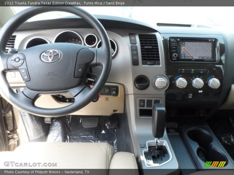 Pyrite Mica / Sand Beige 2012 Toyota Tundra Texas Edition CrewMax