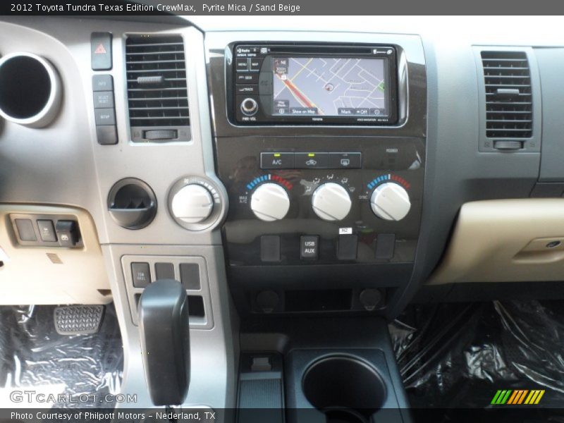 Pyrite Mica / Sand Beige 2012 Toyota Tundra Texas Edition CrewMax