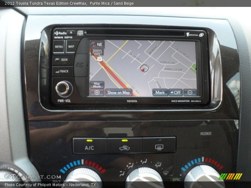 Pyrite Mica / Sand Beige 2012 Toyota Tundra Texas Edition CrewMax