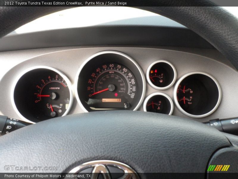 Pyrite Mica / Sand Beige 2012 Toyota Tundra Texas Edition CrewMax
