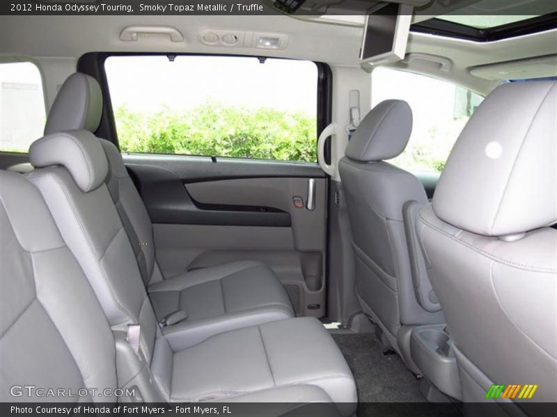 Smoky Topaz Metallic / Truffle 2012 Honda Odyssey Touring