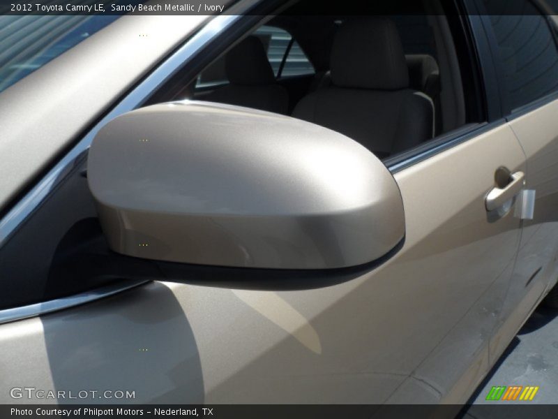 Sandy Beach Metallic / Ivory 2012 Toyota Camry LE