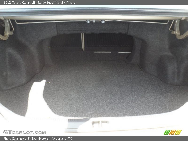 Sandy Beach Metallic / Ivory 2012 Toyota Camry LE