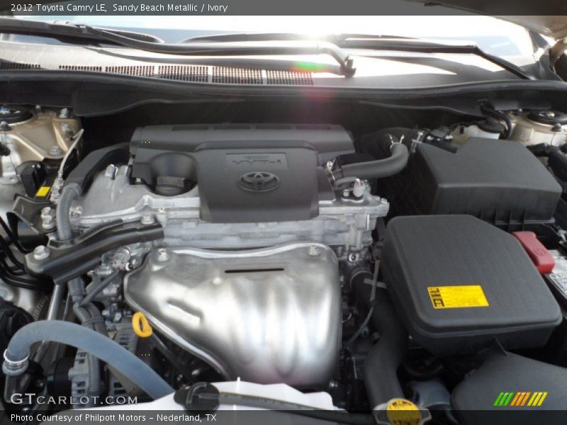 Sandy Beach Metallic / Ivory 2012 Toyota Camry LE