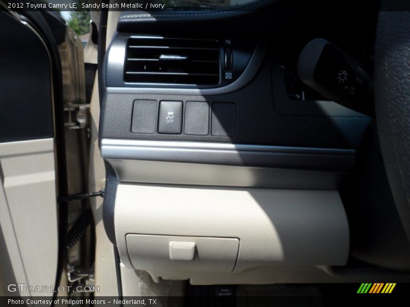Sandy Beach Metallic / Ivory 2012 Toyota Camry LE