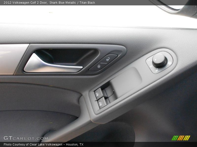 Shark Blue Metallic / Titan Black 2012 Volkswagen Golf 2 Door