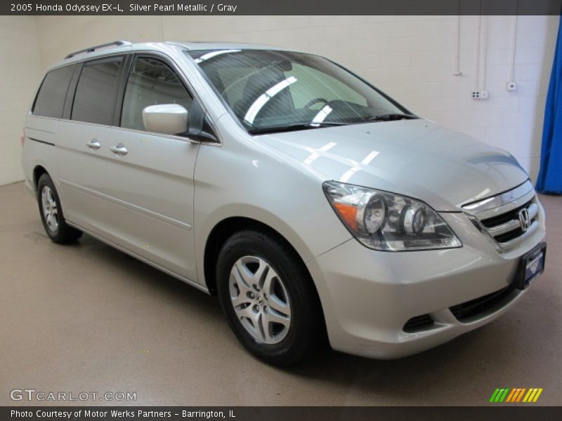 Silver Pearl Metallic / Gray 2005 Honda Odyssey EX-L