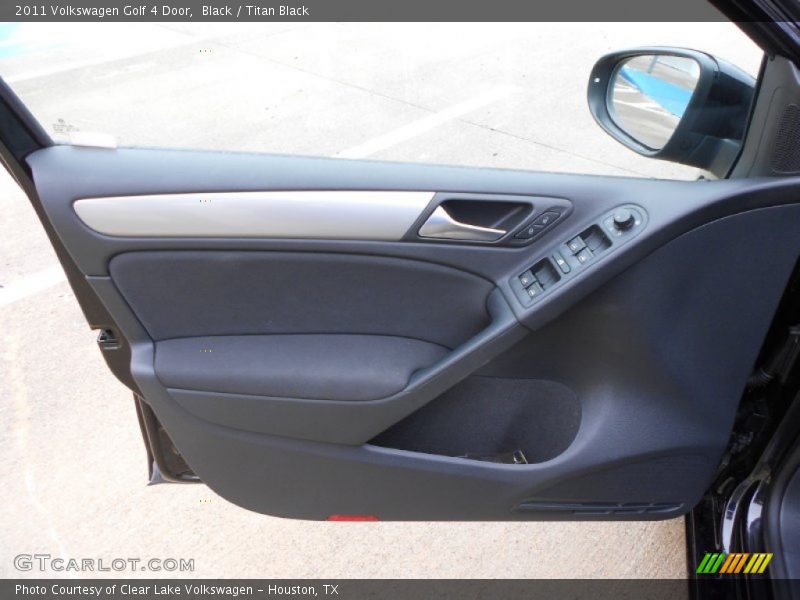 Black / Titan Black 2011 Volkswagen Golf 4 Door