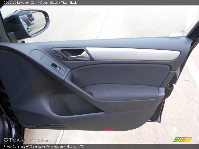 Black / Titan Black 2011 Volkswagen Golf 4 Door
