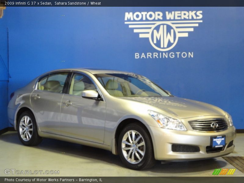 Sahara Sandstone / Wheat 2009 Infiniti G 37 x Sedan