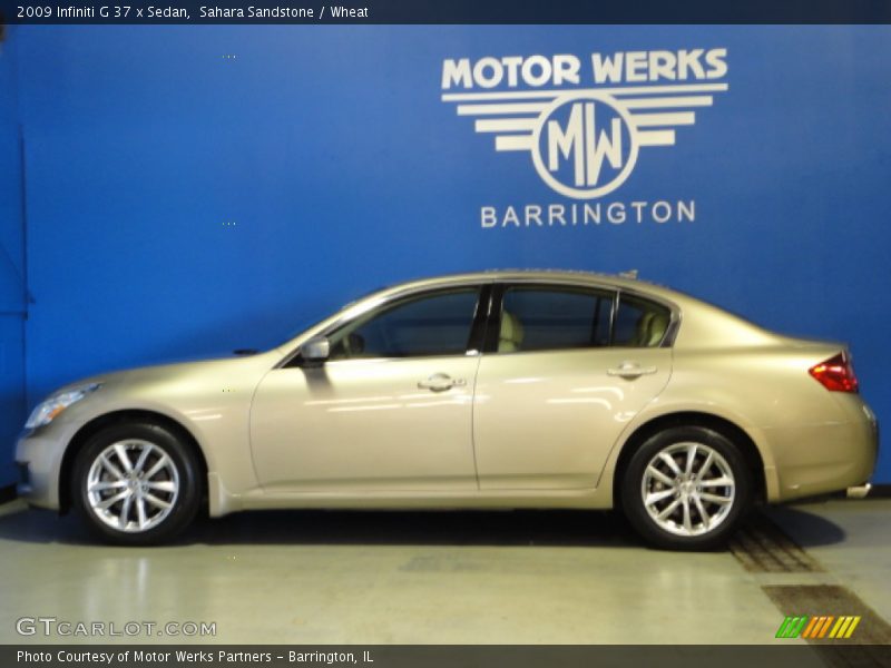 Sahara Sandstone / Wheat 2009 Infiniti G 37 x Sedan