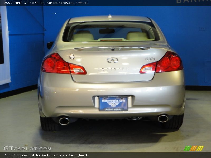 Sahara Sandstone / Wheat 2009 Infiniti G 37 x Sedan
