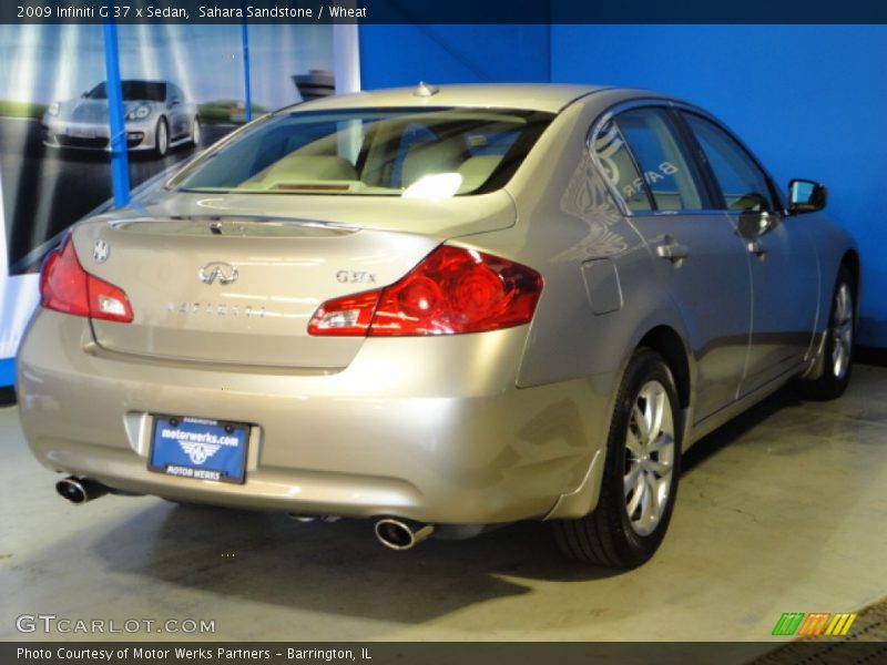 Sahara Sandstone / Wheat 2009 Infiniti G 37 x Sedan