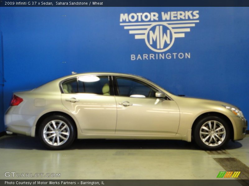 Sahara Sandstone / Wheat 2009 Infiniti G 37 x Sedan