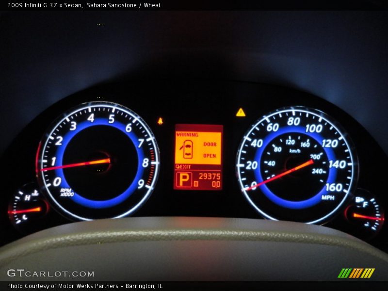 Sahara Sandstone / Wheat 2009 Infiniti G 37 x Sedan