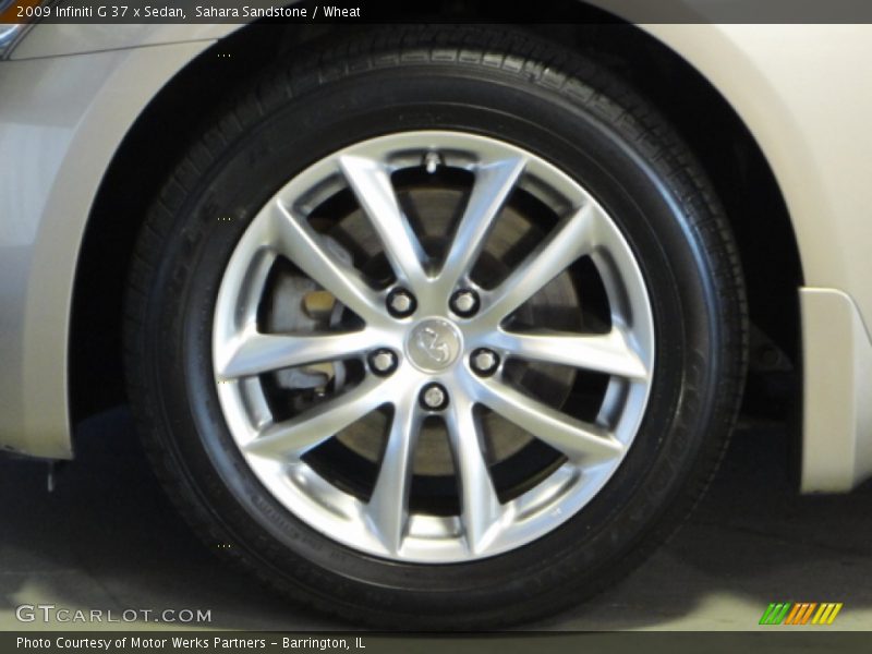 Sahara Sandstone / Wheat 2009 Infiniti G 37 x Sedan