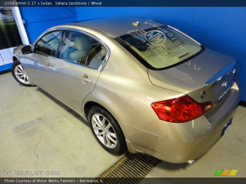 Sahara Sandstone / Wheat 2009 Infiniti G 37 x Sedan