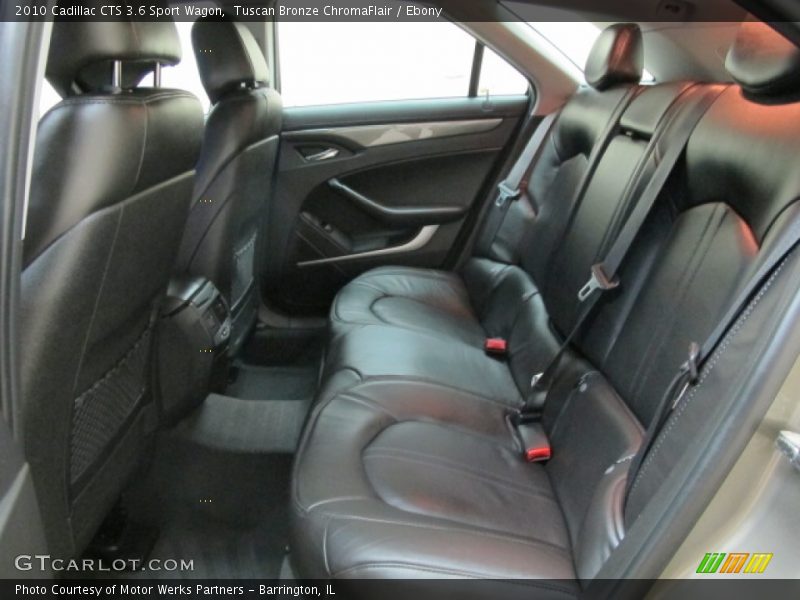 Rear Seat of 2010 CTS 3.6 Sport Wagon
