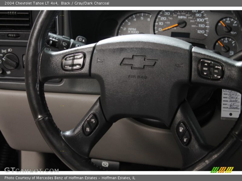 Black / Gray/Dark Charcoal 2004 Chevrolet Tahoe LT 4x4