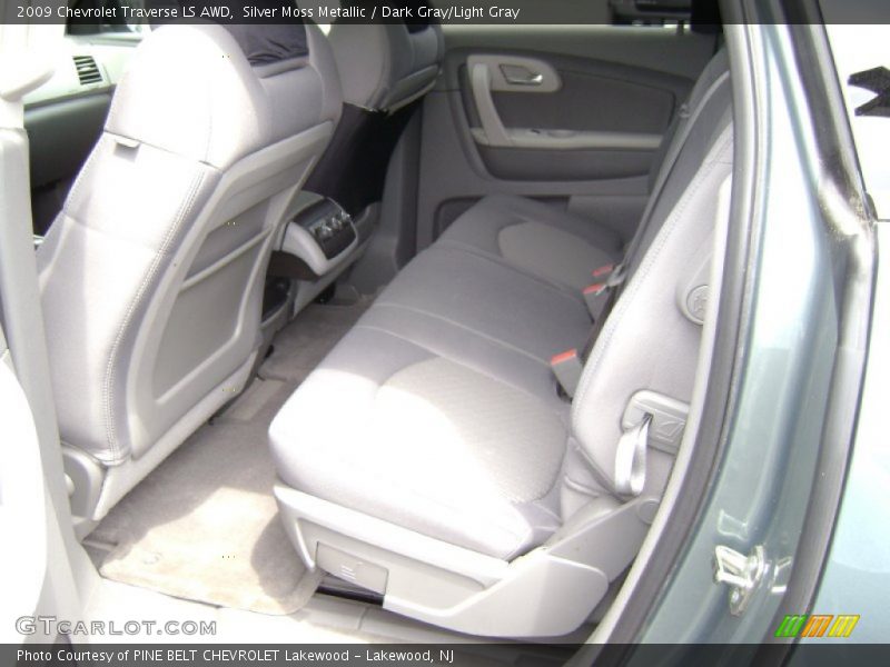 Silver Moss Metallic / Dark Gray/Light Gray 2009 Chevrolet Traverse LS AWD