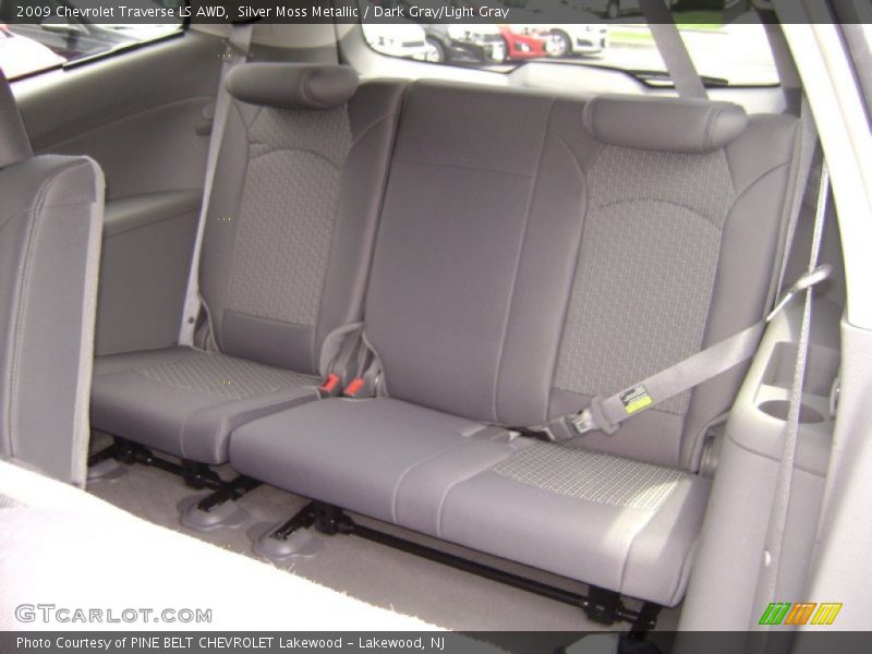 Silver Moss Metallic / Dark Gray/Light Gray 2009 Chevrolet Traverse LS AWD