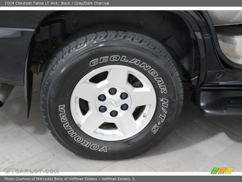 Black / Gray/Dark Charcoal 2004 Chevrolet Tahoe LT 4x4