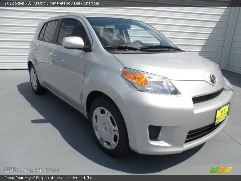 Classic Silver Metallic / Dark Charcoal 2012 Scion xD