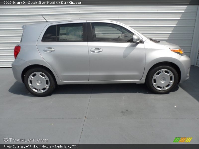 Classic Silver Metallic / Dark Charcoal 2012 Scion xD