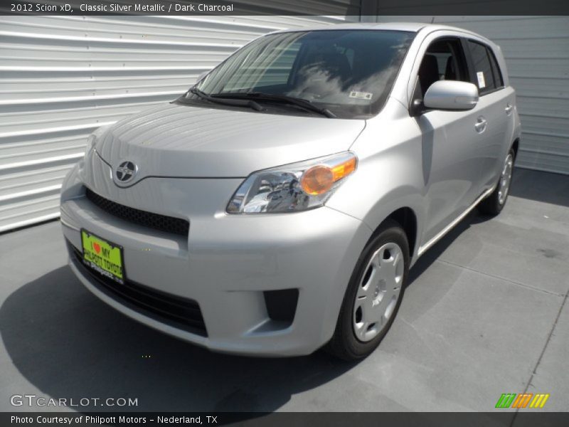 Classic Silver Metallic / Dark Charcoal 2012 Scion xD
