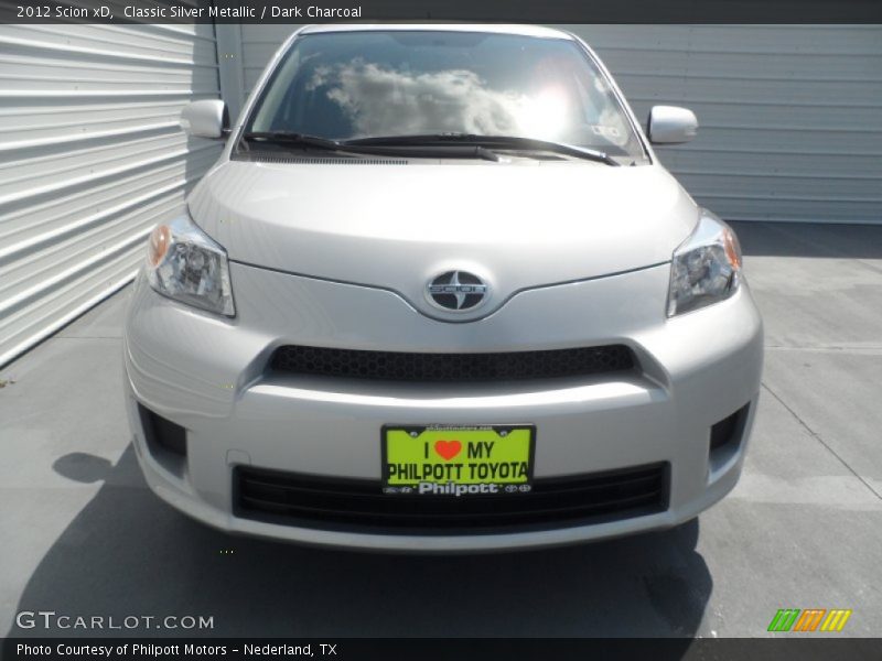 Classic Silver Metallic / Dark Charcoal 2012 Scion xD