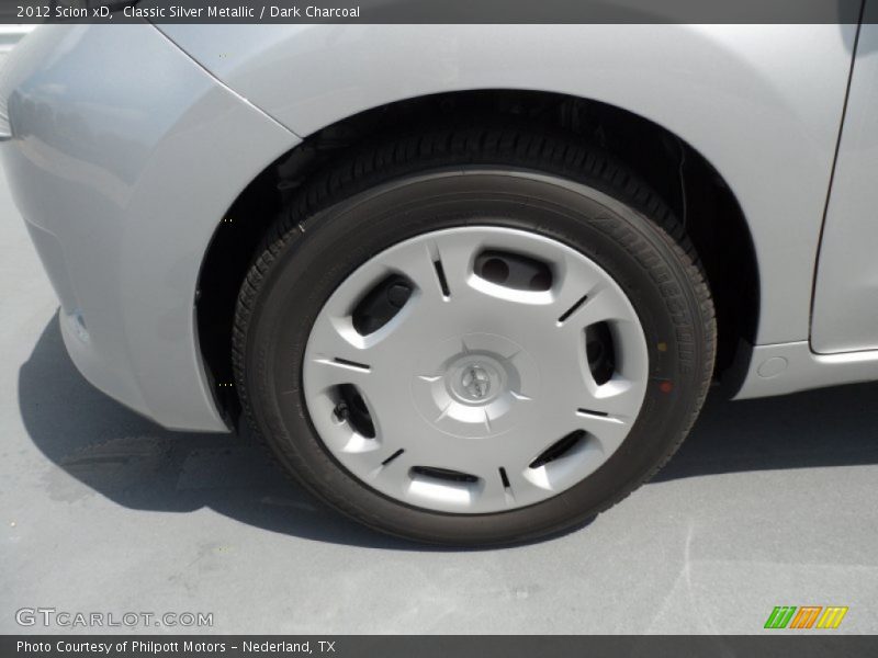 Classic Silver Metallic / Dark Charcoal 2012 Scion xD