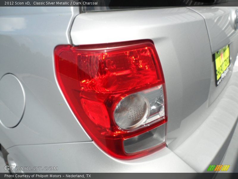 Classic Silver Metallic / Dark Charcoal 2012 Scion xD