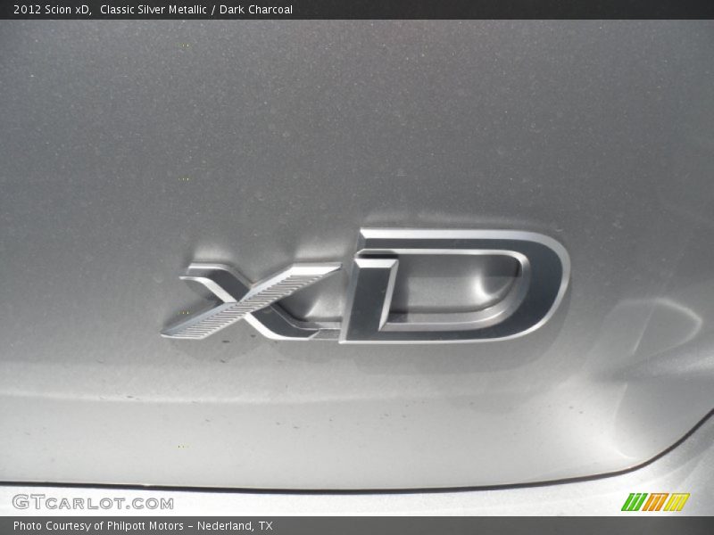 Classic Silver Metallic / Dark Charcoal 2012 Scion xD