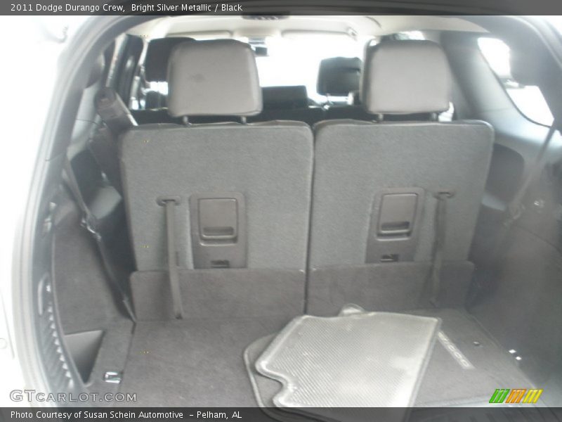 Bright Silver Metallic / Black 2011 Dodge Durango Crew