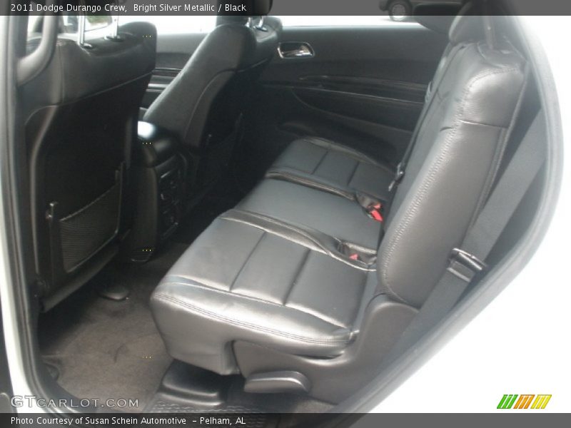 Bright Silver Metallic / Black 2011 Dodge Durango Crew