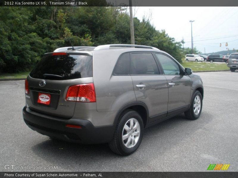 Titanium Silver / Black 2012 Kia Sorento LX V6